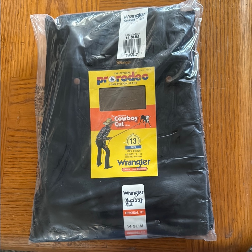 Wrangler Black Pro Rodeo Jeans